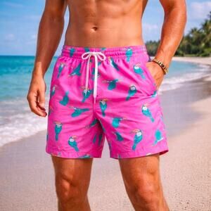 Chubbies Swimtrunks Mens XL 5.5 Inseam  "Toucan Do It"